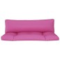 vidaXL Cojines para palés 2 unidades tela Oxford rosa
