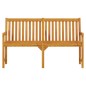 vidaXL Banco de jardín 150 cm madera maciza de acacia vidaXL Banco de jardín 150 cm madera maciza de acacia