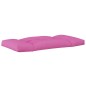 vidaXL Cojines para palés 2 unidades tela Oxford rosa