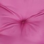 vidaXL Cojines para palés 2 unidades tela Oxford rosa