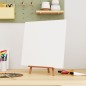 vidaXL Lienzos tensados 12 uds madera maciza de pino y tela blanco vidaXL Lienzos tensados 12 uds madera maciza de pino y tela blanco