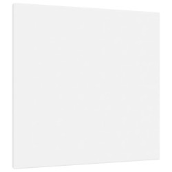 vidaXL Lienzos tensados 12 uds madera maciza de pino y tela blanco