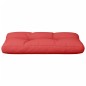 vidaXL Cojín para palets de tela rojo 80x40x12 cm vidaXL Cojín para palets de tela rojo 80x40x12 cm
