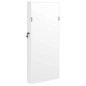 vidaXL Espejo con joyero y luces LED para pared blanco vidaXL Espejo con joyero y luces LED para pared blanco