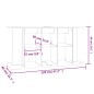 vidaXL Soporte para acuario madera de ingeniería negro 120x40x60 cm vidaXL Soporte para acuario madera de ingeniería negro 120x40x60 cm