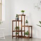 vidaXL Soporte para flores de madera maciza abeto 62,5x61,5x101,5 cm vidaXL Soporte para flores de madera maciza abeto 62,5x61,5x101,5 cm