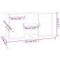 vidaXL Soporte para acuario madera de ingeniería negro 121x41x58 cm vidaXL Soporte para acuario madera de ingeniería negro 121x41x58 cm