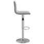 vidaXL Taburetes de cocina 2 unidades terciopelo gris claro vidaXL Taburetes de cocina 2 unidades terciopelo gris claro