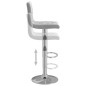 vidaXL Taburetes de cocina 2 unidades terciopelo gris claro vidaXL Taburetes de cocina 2 unidades terciopelo gris claro