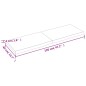 vidaXL Tablero de mesa madera maciza borde natural 120x40x(2-4) cm vidaXL Tablero de mesa madera maciza borde natural 120x40x(2-4) cm