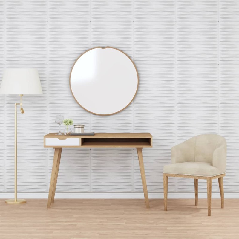 vidaXL Paneles de pared 12 uds EPS piedra blanco 50x50 cm 3 m² vidaXL Paneles de pared 12 uds EPS piedra blanco 50x50 cm 3 m²