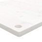 vidaXL Tablero de escritorio madera maciza pino blanco 100x60x2,5 cm vidaXL Tablero de escritorio madera maciza pino blanco 100x60x2,5 cm