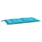 vidaXL Cojines para banco de jardín 2 uds tela turquesa 100x50x7 cm vidaXL Cojines para banco de jardín 2 uds tela turquesa 100x50x7 cm