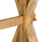 vidaXL Banco de madera maciza de mango 110x35x46 cm vidaXL Banco de madera maciza de mango 110x35x46 cm