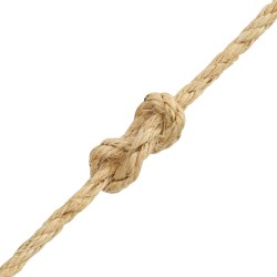 vidaXL Cuerda 100% sisal 8 mm 100 m
