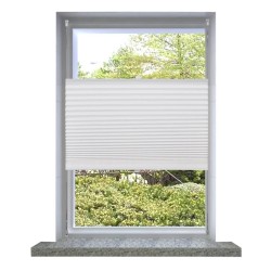 Plisse Persiana Blanco Cortina Plisada 60X100cm