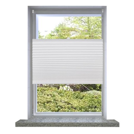 Plisse Persiana Blanco Cortina Plisada 60X100cm
