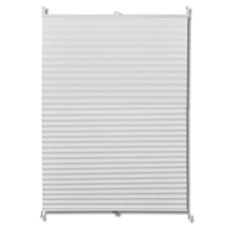 Plisse Persiana Blanco Cortina Plisada 60X100cm