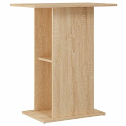 vidaXL Soporte acuario madera ingeniería roble Sonoma 60,5x36x72,5 cm