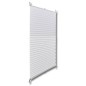 Plisse Persiana Blanco Cortina Plisada 60X100cm Plisse Persiana Blanco Cortina Plisada 60X100cm