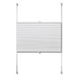 Plisse Persiana Blanco Cortina Plisada 60X100cm Plisse Persiana Blanco Cortina Plisada 60X100cm