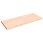 vidaXL Tablero de mesa madera maciza borde natural 140x60x(2-6) cm