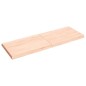 vidaXL Tablero de mesa madera maciza borde natural 140x50x(2-6) cm vidaXL Tablero de mesa madera maciza borde natural 140x50x(2-6) cm