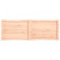 vidaXL Tablero de mesa madera maciza borde natural 140x50x(2-6) cm vidaXL Tablero de mesa madera maciza borde natural 140x50x(2-6) cm