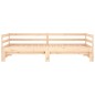 vidaXL Sofá cama extraíble madera maciza de pino 2x(90x190) cm vidaXL Sofá cama extraíble madera maciza de pino 2x(90x190) cm