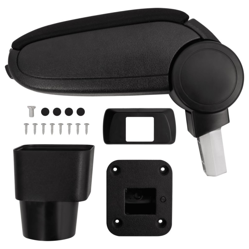 vidaXL Reposabrazos para coche ABS negro 13x31x(30,5-48) cm vidaXL Reposabrazos para coche ABS negro 13x31x(30,5-48) cm