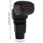 vidaXL Reposabrazos para coche ABS negro 13x31x(30,5-48) cm vidaXL Reposabrazos para coche ABS negro 13x31x(30,5-48) cm