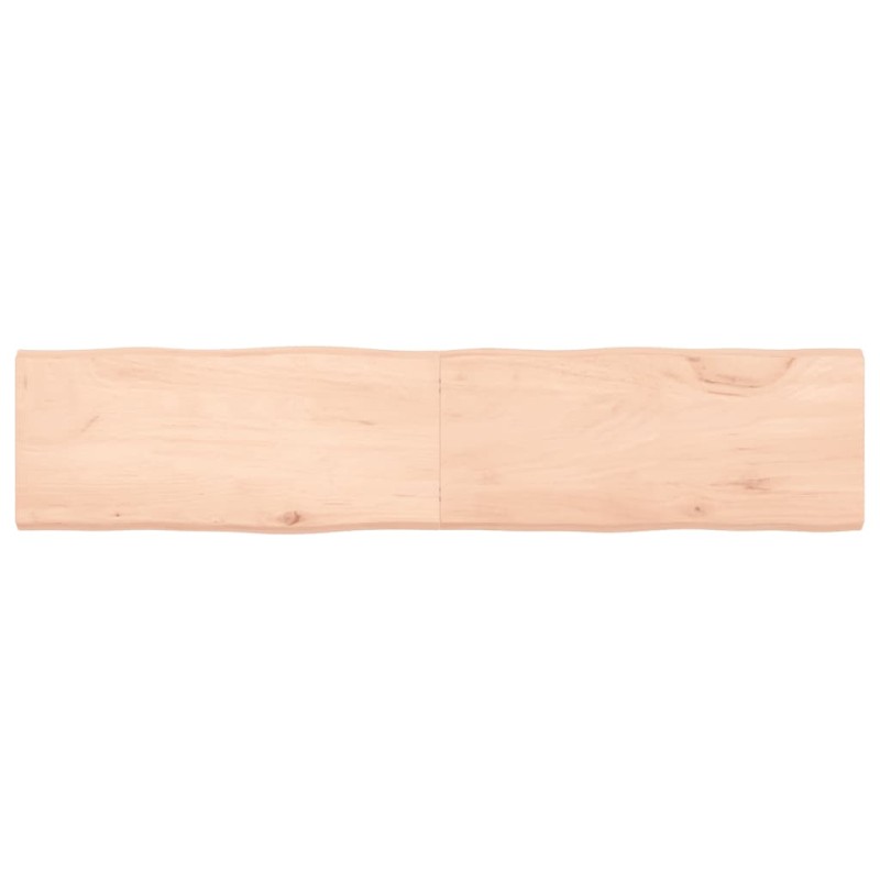 vidaXL Tablero de mesa madera maciza borde natural 180x40x(2-4) cm vidaXL Tablero de mesa madera maciza borde natural 180x40x(2-4) cm