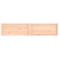vidaXL Tablero de mesa madera maciza borde natural 180x40x(2-4) cm vidaXL Tablero de mesa madera maciza borde natural 180x40x(2-4) cm