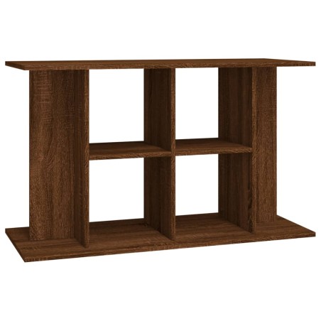 vidaXL Soporte de acuario madera ingeniería roble marrón 100x40x60 cm