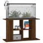 vidaXL Soporte de acuario madera ingeniería roble marrón 100x40x60 cm vidaXL Soporte de acuario madera ingeniería roble marrón 100x40x60 cm