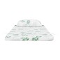 vidaXL Cojines para silla Adirondack 2 uds tela Oxford estampado hojas vidaXL Cojines para silla Adirondack 2 uds tela Oxford estampado hojas