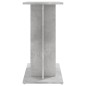 vidaXL Soporte para acuario madera ingeniería gris hormigón 60x30x60cm