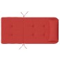 vidaXL Cojines para silla Adirondack 2 uds tela Oxford rojo vidaXL Cojines para silla Adirondack 2 uds tela Oxford rojo