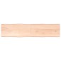 vidaXL Tablero de mesa madera maciza borde natural 220x50x(2-4) cm vidaXL Tablero de mesa madera maciza borde natural 220x50x(2-4) cm