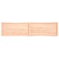 vidaXL Tablero de mesa madera maciza borde natural 220x50x(2-4) cm vidaXL Tablero de mesa madera maciza borde natural 220x50x(2-4) cm
