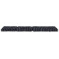 vidaXL Cojines para tumbona 2 uds tela Oxford a cuadros negro vidaXL Cojines para tumbona 2 uds tela Oxford a cuadros negro