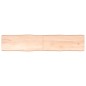 vidaXL Tablero de mesa madera maciza borde natural 200x40x(2-6) cm vidaXL Tablero de mesa madera maciza borde natural 200x40x(2-6) cm