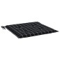 vidaXL Cojines de silla de jardín 4 uds tela a cuadros negro 40x40x3cm vidaXL Cojines de silla de jardín 4 uds tela a cuadros negro 40x40x3cm