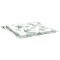 vidaXL Cojines de silla 6 uds tela estampado de hojas 50x50x3 cm vidaXL Cojines de silla 6 uds tela estampado de hojas 50x50x3 cm