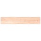 vidaXL Tablero de mesa madera maciza borde natural 220x40x(2-4) cm vidaXL Tablero de mesa madera maciza borde natural 220x40x(2-4) cm