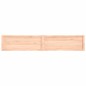 vidaXL Tablero de mesa madera maciza borde natural 220x40x(2-4) cm vidaXL Tablero de mesa madera maciza borde natural 220x40x(2-4) cm