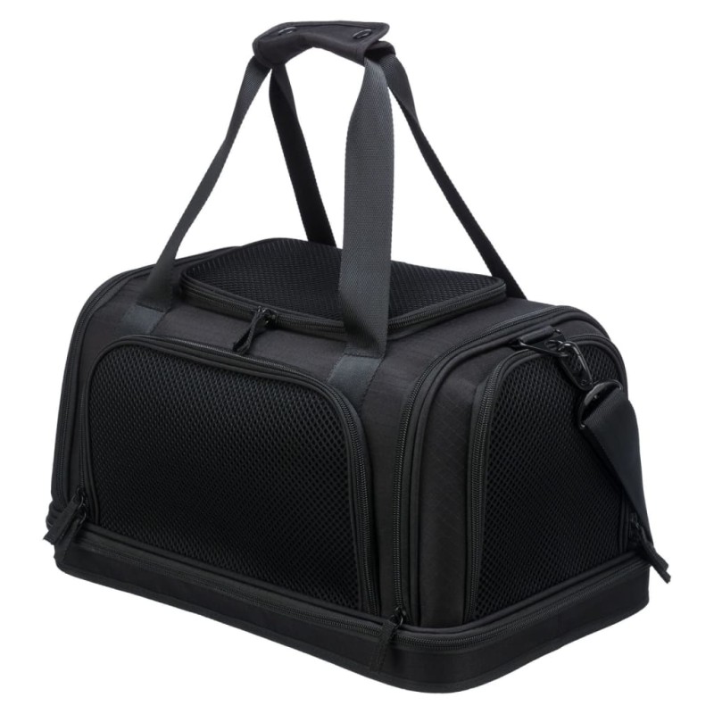 TRIXIE Bolso para transporte aéreo de perros Plane negro 44x28x25 cm TRIXIE Bolso para transporte aéreo de perros Plane negro 44x28x25 cm