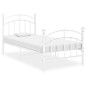 vidaXL Estructura de cama de metal blanco 100x200 cm vidaXL Estructura de cama de metal blanco 100x200 cm