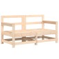 vidaXL Juego de muebles de jardín 7 piezas madera maciza de pino vidaXL Juego de muebles de jardín 7 piezas madera maciza de pino