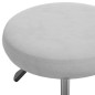 vidaXL Silla de oficina giratoria de terciopelo gris claro vidaXL Silla de oficina giratoria de terciopelo gris claro